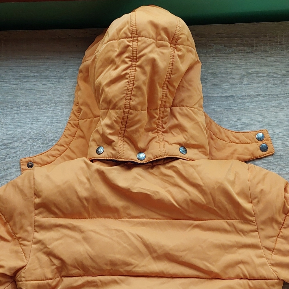 Mini Boden yellow puffer coat 7-8 years - Picture 11 of 16